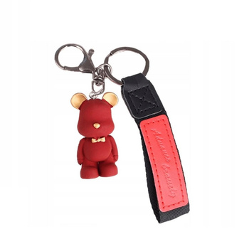 Klíčenka Klíčenka Teddy Bear Red Lanyard