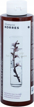 Korres vlasový šampon Mandlový lněný olej 250 ml