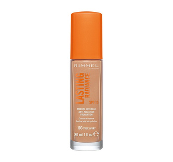 Rimmel Lasting Radiance 103 True Ivory Foundation