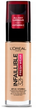 Loreal Infallible Foundation 32h Freash Waer Vit C SPF25 015 Porcelain