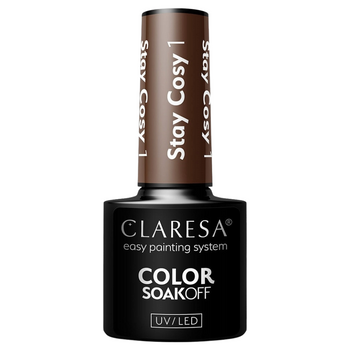 Claresa Hybridní lak na nehty Stay Cozy 01 5g