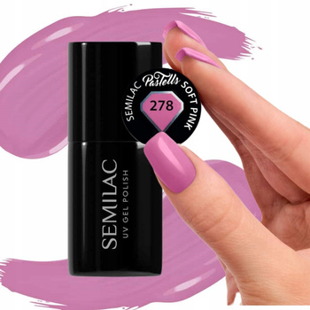 Semilac Hybrid Varnish Pastells Soft Pink 278 7ml