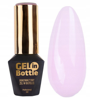 MollyLac Gel In Bottle Multifunkční gel pro prodloužení Icy Pink