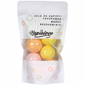 Kosmetika Kąpielove dárková sada šumivé bomby do koupele 6 x 50 g