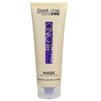 Stapiz Sleek Line Silk Violet Blond chladivá maska ​​250 ml