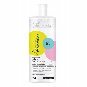 Bielenda Molekuly Niacinamid vyvažující micelární voda