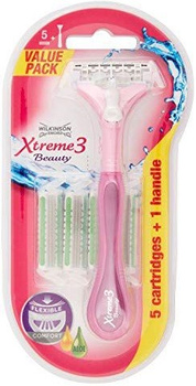 Wilkinson Xtreme3 ​​​​Razor + holicí patrony