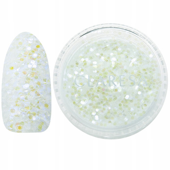 Dekorativní prach na nehty Claresa Pearl pro hybridní disco perlové dekorace
