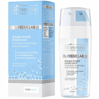 Bielenda Professional Supremelab Hydra Glow dvoufázový hydratační pleťový koncentrát 30 ml