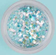 Hi Hybrid Glam Unicorn Glitter Powder na nehty