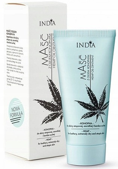 India Konopná olejová mast pro suchou atopickou pokožku 50 ml