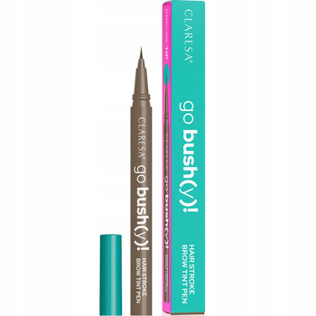 Claresa Eyebrow Pen Super Fine Go Bushy 01 Ash Brown