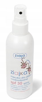 Ziajka Mléko na opalování pro děti ve spreji SPF30
