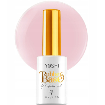 Yoshi Hybrid Rubber Base Rubber Nude Beige Semi-transparent No 4 10ml