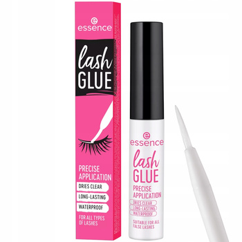 Essence Strong voděodolné lepidlo na řasy ve štětci transparentní 4,7g