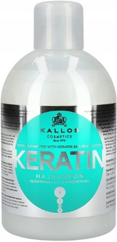 Kallos Keratin Keratin šampon na vlasy 1000 ml