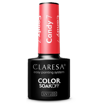 Claresa Hybridní lak na nehty Candy 7 5g
