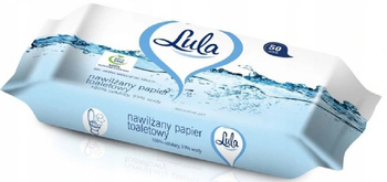 LULA Vlhčený toaletní papír 99% voda 50 ks