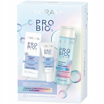 Soraya ProBio Dárková sada kosmetického krému na obličej + micelární voda