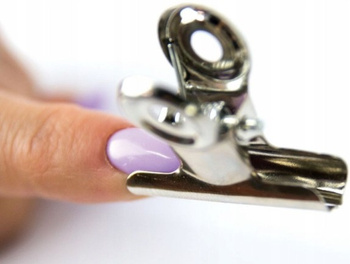 Kovová spona Tunnel krimpovací přezka 2 cm