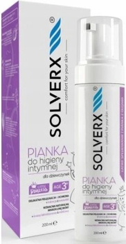 SOLVERX Pěna pro intimní hygienu pro dívky