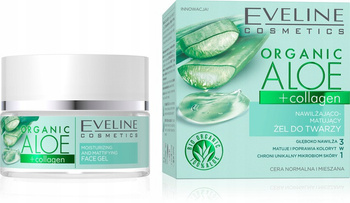 EVELINE BIO BIO Aloe krém matující gel 50 ml