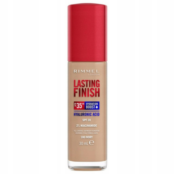 Rimmel Lasting Finish 35HR Moisturizing Face Foundation 103 True Ivory