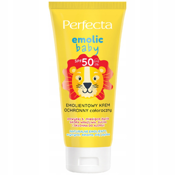 Perfecta Emolic Baby ochranný krém na obličej s SPF 50 pro děti 50 ml