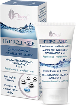 Ava Hydro Laserová krémová hydratační peelingová maska ​​2v1 50ml