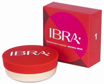 IBRA Transparentní sypký pudr s obláček č. 1