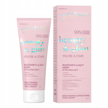 Eveline Glow Rozjasňující vyhlazující krém