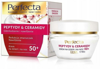 Perfecta Peptides Ceramides denní noční krém 50+ 50ml