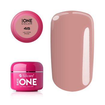Silcare Base One UV Gel 45 La Viva Pink Blush 5g