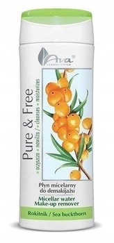 AVA PURE & FREE Rakytníková micelární tekutina 250 ml