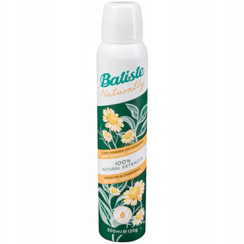 Batiste Naturally Dry Hair Shampoo Green Tea Heřmánek 200 ml