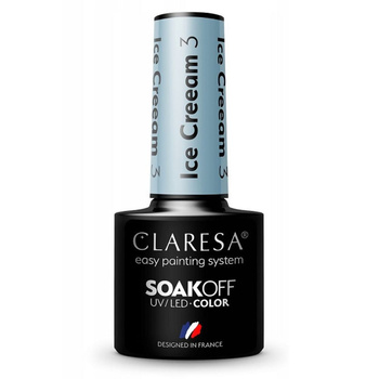 Claresa Hybridní lak na nehty Ice Cream 3 5g