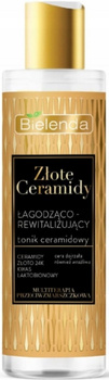 Tonikum Bielenda Golden Ceramides zklidňuje a revitalizuje
