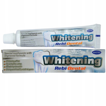 Mattes Rebi Dental Whitening Posilující bělící zubní pasta 100g
