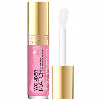 Eveline Wonder Match Vyživující a vyhlazující olej na rty Delicate Rose 02