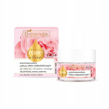 Bielenda Royal Rose Elixir Polobohatý regenerační výživný krém 60+ 50ml