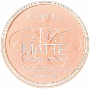 Matující matující pudr Rimmel Stay 009 Amber