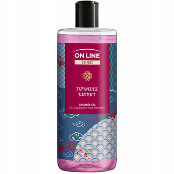 Sprchový gel On Line Senses Japanese Secret Cherry Oil 500 ml