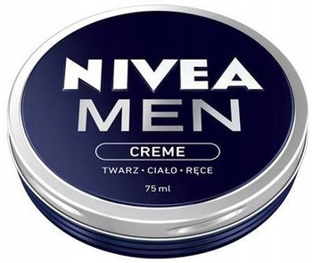 Nivea Men Creme Face tělový krém na ruce 75 ml