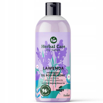 Herbal Care Relaxační sprchový gel na mytí Allantoin Levandule 500 ml