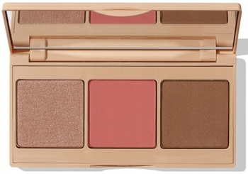 Paese Cotton Delight Blush Contouring Palette Highlighter Bronzer Peach 02