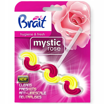 Brait Rose přívěsek Mystic Rose toaletní kostka odstraňuje nečistoty 45g