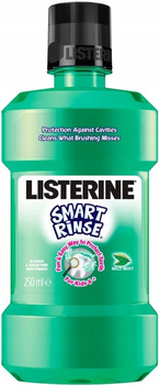 Listerine Smart Rinse Ústní voda 6+ Mild Mint 250 ml
