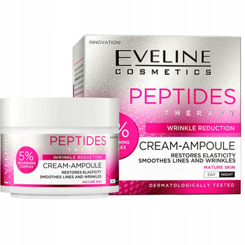 Eveline Peptides Therapy zpevňující krém na obličej denní a noční 50 ml