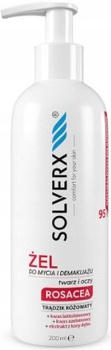 Čisticí gel SOLVERX Rosacea Rosacea