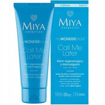 Miya myWONDERbalm Call Me Later Regenerační krém na obličej Microalgae 75ml